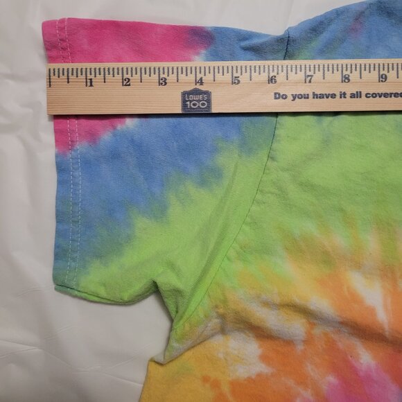 Palmetto Moon Tie Dye T Shirt with Dog, Multi Color Size Large - Picture 15 of 15
